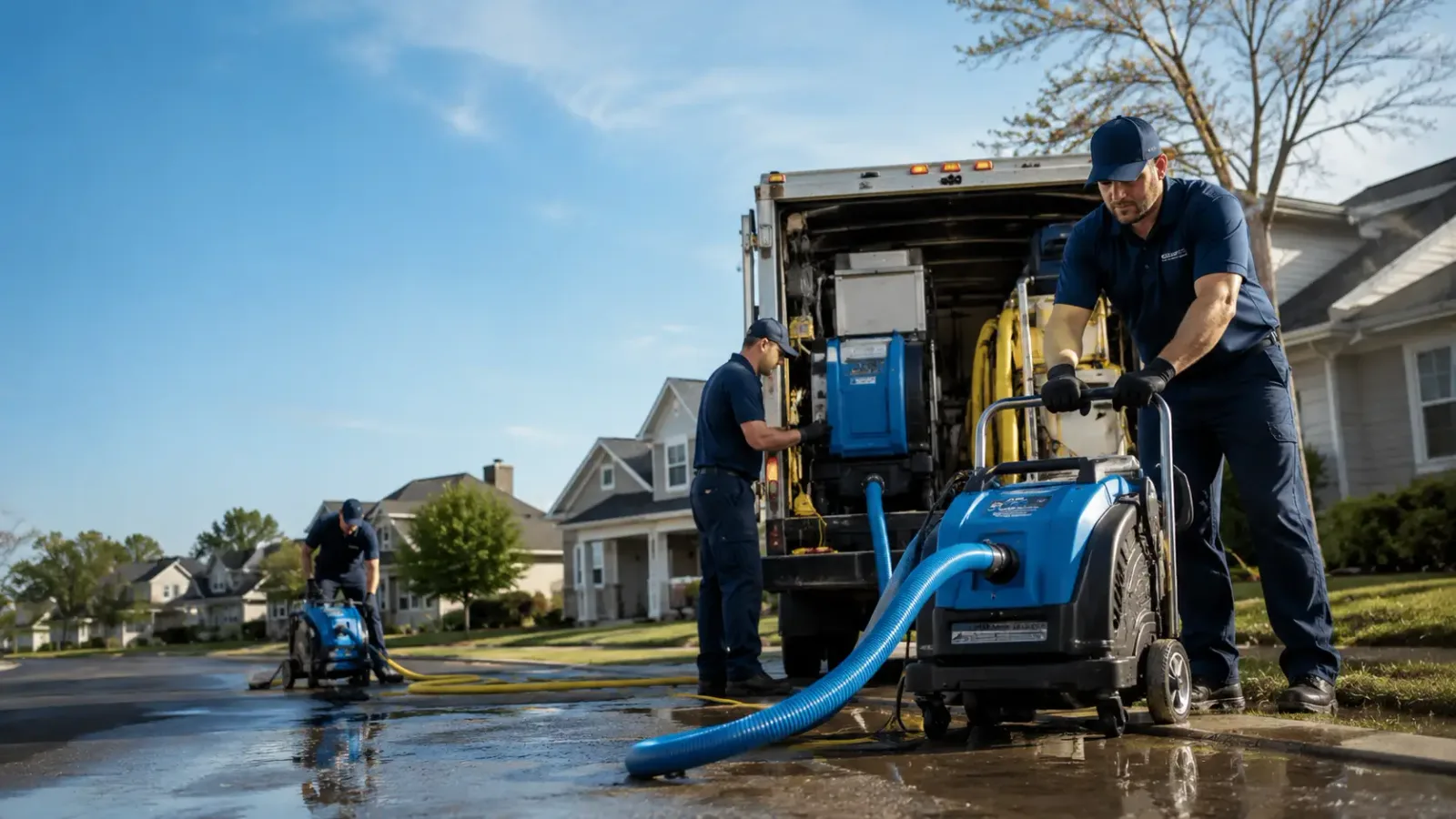 Flood Damage Cleanup in Loop, TX